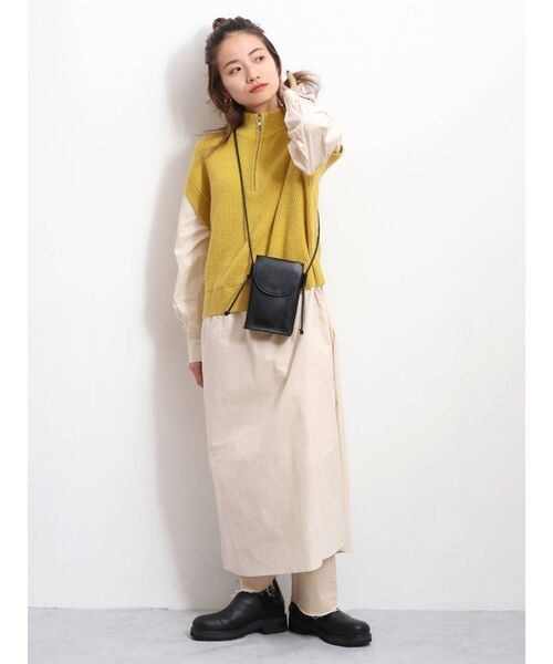 Ungrid（アングリッド）の「長袖ワンピース（ワンピース・レディース・グリーン系その他・FREE）」の7枚目の写真