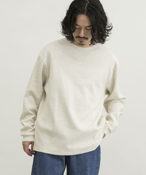 URBAN RESEARCH(アーバンリサーチ)の「度詰めワッフルロングスリーブ(Tシャツ/カットソー・メンズ・ブラック/オートミール/グレー/バーガンディー/ホワイト・SMALL/MEDIUM/LARGE/X-LARGE)」の8枚目の写真