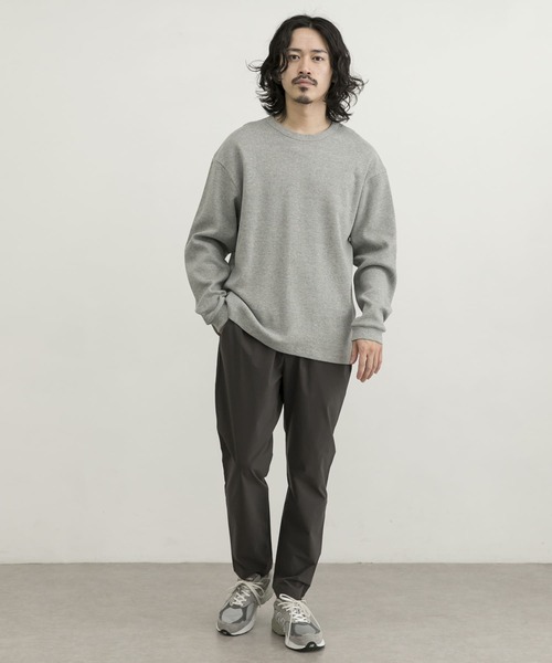 URBAN RESEARCH(アーバンリサーチ)の「度詰めワッフルロングスリーブ(Tシャツ/カットソー・メンズ・ブラック/オートミール/グレー/バーガンディー/ホワイト・SMALL/MEDIUM/LARGE/X-LARGE)」の16枚目の写真