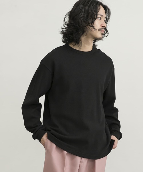 URBAN RESEARCH(アーバンリサーチ)の「度詰めワッフルロングスリーブ(Tシャツ/カットソー・メンズ・ブラック/オートミール/グレー/バーガンディー/ホワイト・SMALL/MEDIUM/LARGE/X-LARGE)」の18枚目の写真