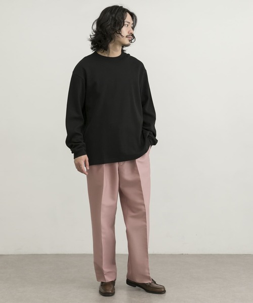 URBAN RESEARCH(アーバンリサーチ)の「度詰めワッフルロングスリーブ(Tシャツ/カットソー・メンズ・ブラック/オートミール/グレー/バーガンディー/ホワイト・SMALL/MEDIUM/LARGE/X-LARGE)」の22枚目の写真