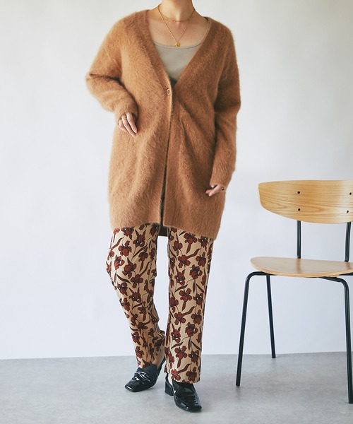 RIVE DROITE（リヴドロワ）の「WEB限定/フラワー柄イージーパンツ（その他パンツ・レディース・ブラック/ベージュ・FREE）」の22枚目の写真