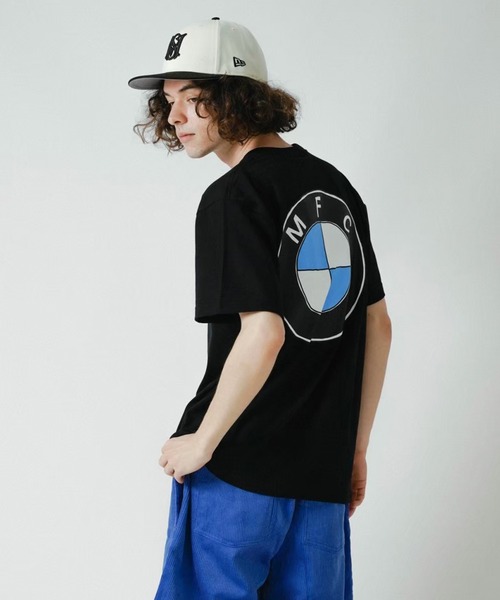 MFC STORE（エムエフシーストア）の「MFC STORE TYPE 1 S/S TEE（Tシャツ/カットソー・メンズ・ホワイト×グリーン/ホワイト×ブルー/ブラック×ブルー/ブラック×グリーン・M/L/XL/XXL/S）」の8枚目の写真