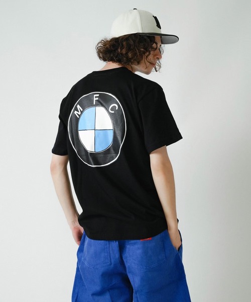 MFC STORE（エムエフシーストア）の「MFC STORE TYPE 1 S/S TEE（Tシャツ/カットソー・メンズ・ホワイト×グリーン/ホワイト×ブルー/ブラック×ブルー/ブラック×グリーン・M/L/XL/XXL/S）」の9枚目の写真
