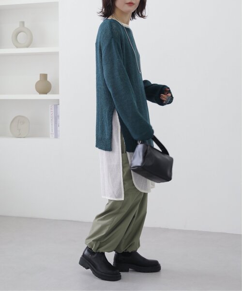 RAY CASSIN（レイカズン）の「M/L展開 ボリュームソールサイドゴアブーツ（ブーツ・レディース・ブラック・MEDIUM/LARGE）」の6枚目の写真