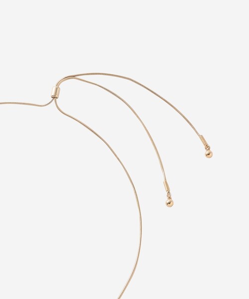 MACKINTOSH LONDON（マッキントッシュ ロンドン）の「チェーンタッセルネックレス（ネックレス・レディース・シルバー/ゴールド・FREE）」の5枚目の写真