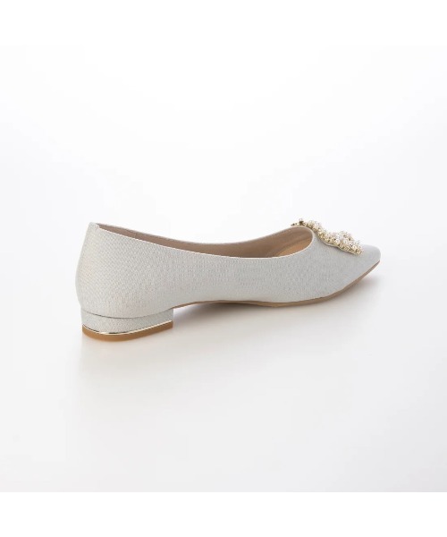 25秋冬新色登場】ビジューポインテッドトゥパンプス(0483)（パンプス