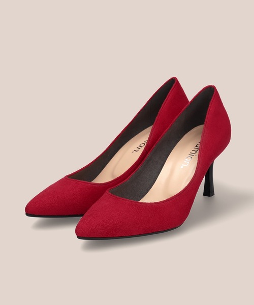 MAMIAN(マミアン)の「ポインテッドトゥ プレーンパンプス (7.0cmヒール)(パンプス・レディース・ブラック/グレイッシュベージュ/レッド・22.0cm/22.5cm/23.0cm/23.5cm/24.0cm/24.5cm)」の10枚目の写真