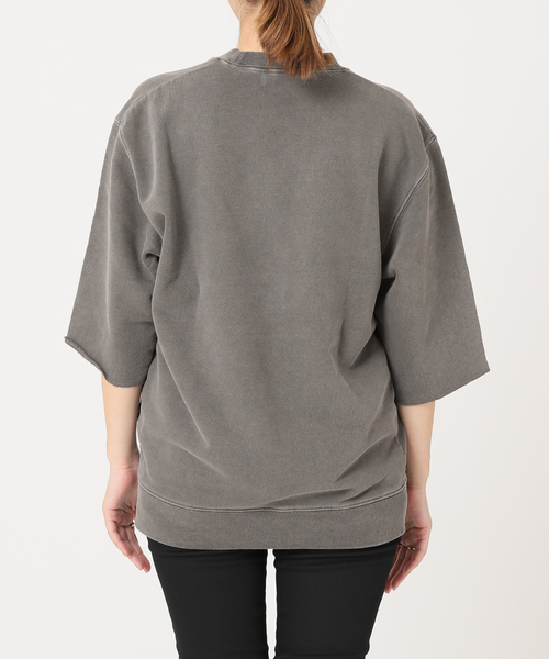 Odub（オーダブ）の「別注【Odub/オーダブ】ショートスリーブロゴスウェット（Tシャツ/カットソー・レディース・ブラック/チャコールグレー/ボルドー・FREE）」の22枚目の写真