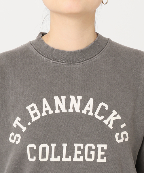 Odub（オーダブ）の「別注【Odub/オーダブ】ショートスリーブロゴスウェット（Tシャツ/カットソー・レディース・ブラック/チャコールグレー/ボルドー・FREE）」の17枚目の写真