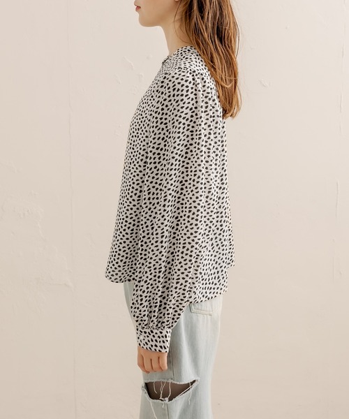 OLIVE des OLIVE（オリーブデオリーブ）の「シアブラウス（シャツ/ブラウス・レディース・ホワイト/オフホワイト/アイボリー・FREE）」の7枚目の写真