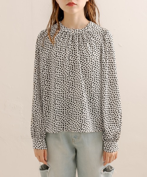 OLIVE des OLIVE（オリーブデオリーブ）の「シアブラウス（シャツ/ブラウス・レディース・ホワイト/オフホワイト/アイボリー・FREE）」の18枚目の写真