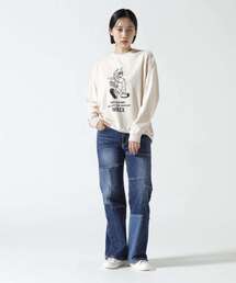 AVIREX | 《直営店限定》TOMCAT CREWNECK L/S T-SHIRT/ トムキャットロングスリーブティーシャツ(Tシャツ/カットソー)