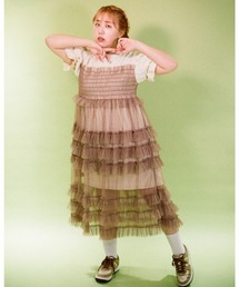 Candy Stripper | LYRICAL GIRL FRILL ドレス(ドレス)