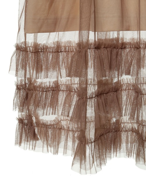 Candy Stripper（キャンディストリッパー）の「LYRICAL GIRL FRILL ドレス（ドレス・レディース・ベージュ・2）」の14枚目の写真