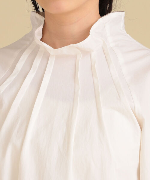 Ray BEAMS（レイビームス）の「Ray BEAMS / ピンタック ハイネック ブラウス（シャツ/ブラウス・レディース・ホワイト/ブラック・ONE SIZE）」の20枚目の写真