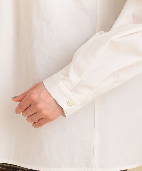 Ray BEAMS（レイビームス）の「Ray BEAMS / ピンタック ハイネック ブラウス（シャツ/ブラウス・レディース・ホワイト/ブラック・ONE SIZE）」の21枚目の写真