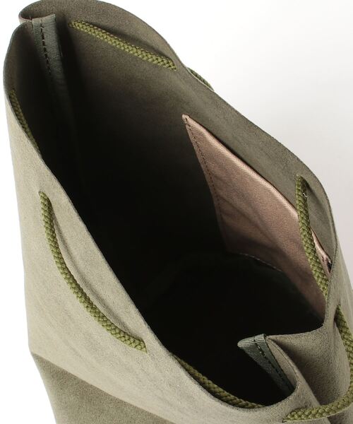 Creed（クリード）の「【creed/クリード】F-2 (エフツー)　2WAY巾着（ハンドバッグ・レディース・ベージュ/マスタード/モカ/グリーン系その他/ダークベージュ/カーキ/ブラック/グレー/ワイン/ライトブルー・FREE）」の18枚目の写真