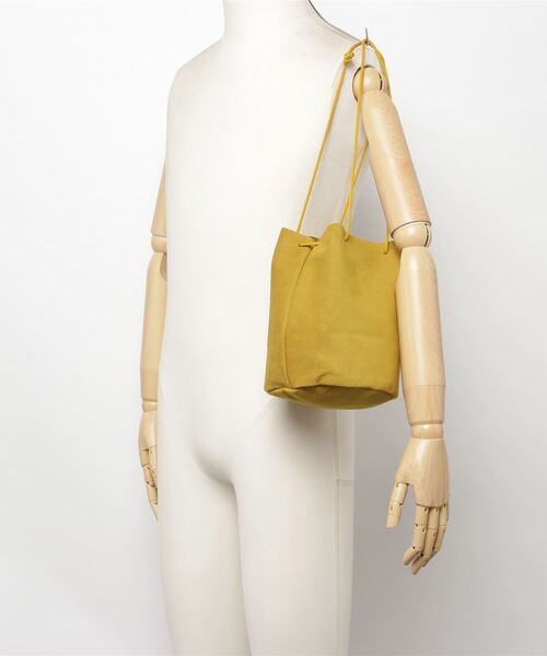 Creed（クリード）の「【creed/クリード】F-2 (エフツー)　2WAY巾着（ハンドバッグ・レディース・ベージュ/マスタード/モカ/グリーン系その他/ダークベージュ/カーキ/ブラック/グレー/ワイン/ライトブルー・FREE）」の21枚目の写真