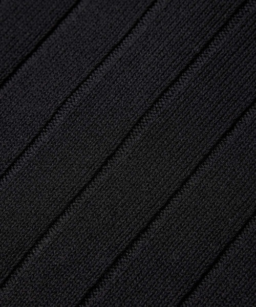 ROPE'（ロペ）の「バックスリットリブニットベスト（ベスト・レディース・ブラック/キナリ・38）」の8枚目の写真