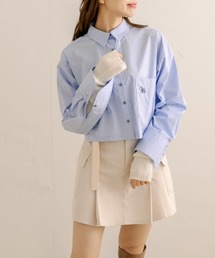 OLIVE des OLIVE | クロップド丈シャツ(シャツ/ブラウス)