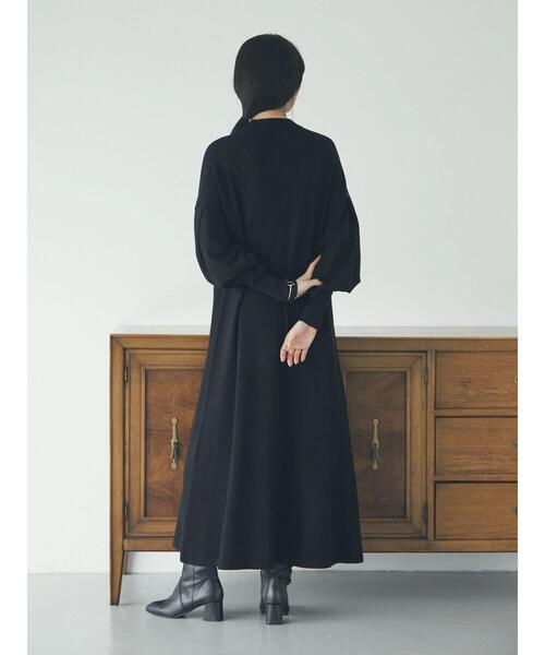 armonia（アルモニーア）の「armonia.ニットフレアワンピース（ワンピース・レディース・グリーン/ブラック/グレー・FREE）」の15枚目の写真