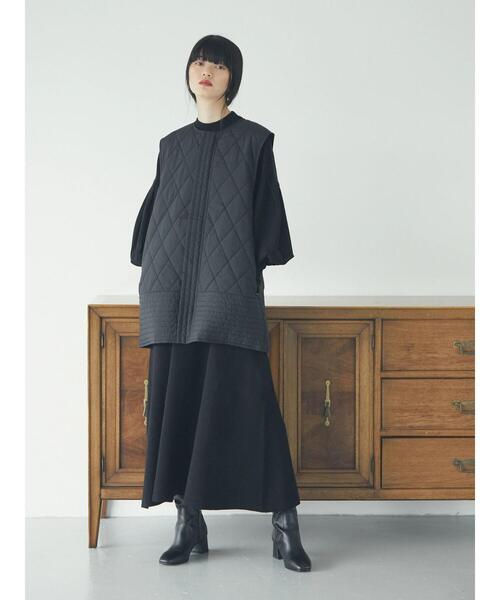 armonia（アルモニーア）の「armonia.ニットフレアワンピース（ワンピース・レディース・グリーン/ブラック/グレー・FREE）」の16枚目の写真