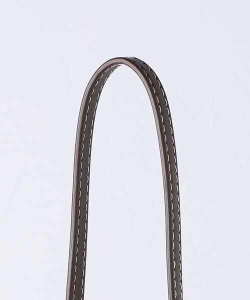 UNITED ARROWS(ユナイテッドアローズ)の「バンブーハンドル トートバッグ(トートバッグ・レディース・ブラック/ダークブラウン・FREE)」の3枚目の写真