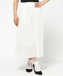 ikka | TRボイルギャザーロングスカート(スカート)