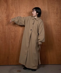 lawgy | soutien collar simple trench coat(トレンチコート)