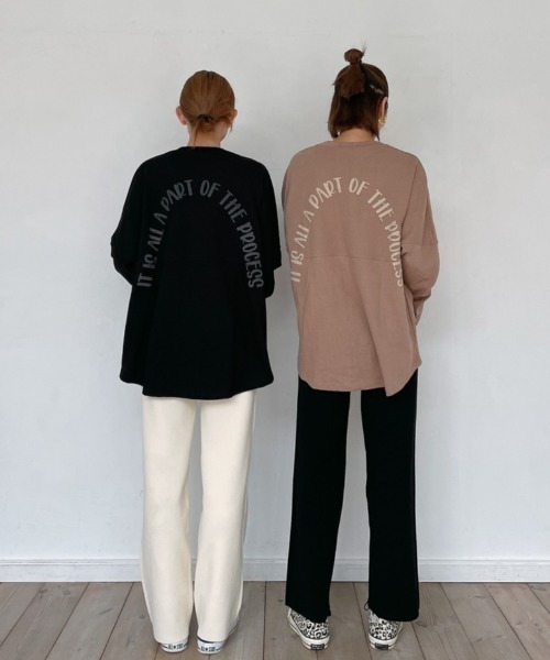 Vicente(ヴィセンテ)の「Flare knit pants(その他パンツ・レディース・ブラック/ライトベージュ/ホワイト・FREE)」の13枚目の写真