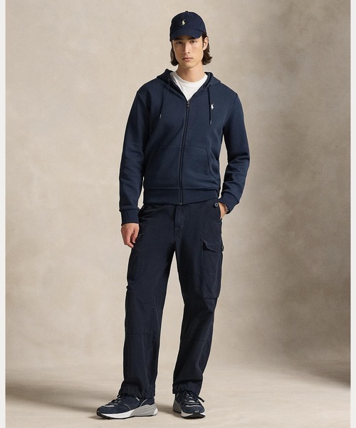 【 ロンハーマン購入 】RALPH LAUREN フルジップフーディ 濃紺 L ロンハーマン購入 】RALPH LAUREN フルジップフーディ 濃紺 L