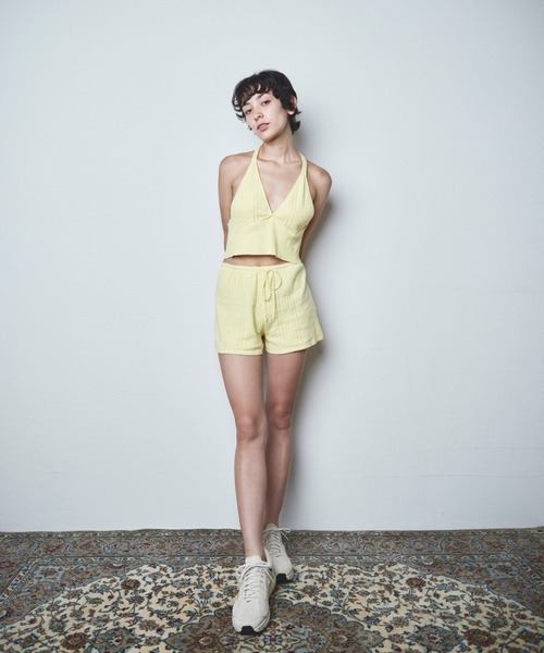 papier（パピエ）の「papier/パピエ/eyelet bratop（その他トップス  