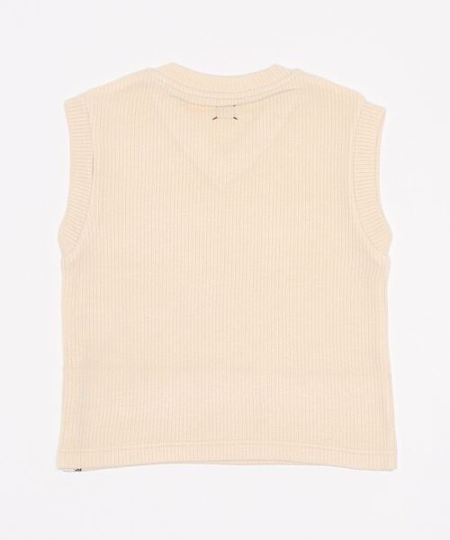 HAKKA KIDS（ハッカキッズ）の「[フォーマル対応]ニットソーベスト（ニット/セーター・キッズ・キナリ/グレー・110cm/100cm/120cm/130cm）」の3枚目の写真