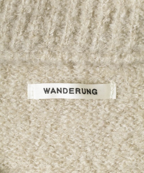 WANDERUNG（ワンデルング）の「WANDERUNG　Intarshia knit（ニット/セーター・レディース・アイボリー・FREE）」の15枚目の写真