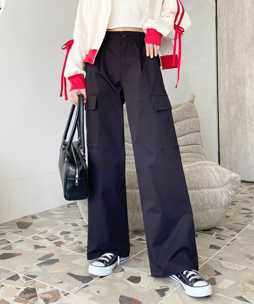 セール】【累計販売枚数2万枚突破！】タック入りセミワイドカーゴ