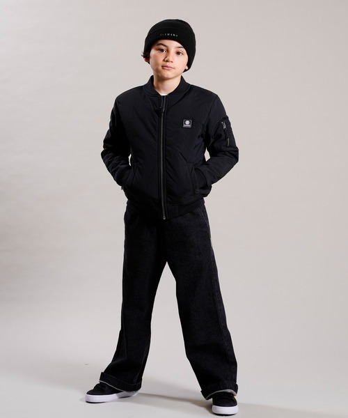 ELEMENT(エレメント)の「ELEMENT/エレメント キッズ ジャケット BC026-786(ナイロンジャケット・キッズ・ブラック/グリーン・L/M/XS/S)」の8枚目の写真