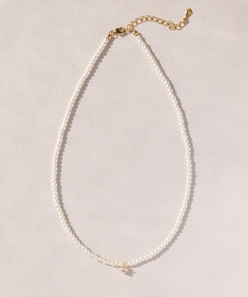 Phoebe(フィービィー)の「アタイアーパールネックレス(ネックレス・レディース・ホワイト・FREE)」の11枚目の写真