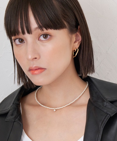 Phoebe(フィービィー)の「アタイアーパールネックレス(ネックレス・レディース・ホワイト・FREE)」の12枚目の写真