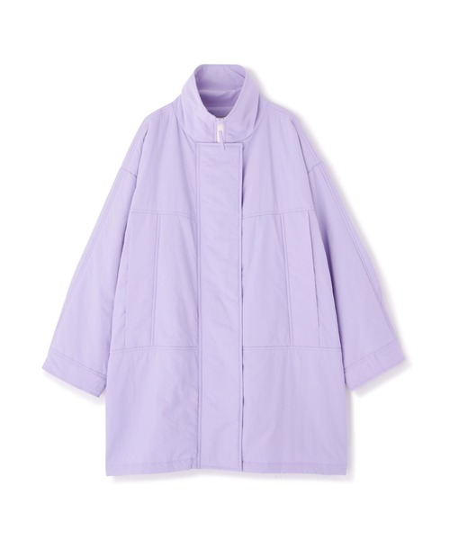 N.(N. Natural Beauty Basic)(エヌエヌナチュラルビューティーベーシック)の「◆モンスターナイロンミディコート(ブルゾン・レディース・オフホワイト/ライラック・MEDIUM)」の10枚目の写真