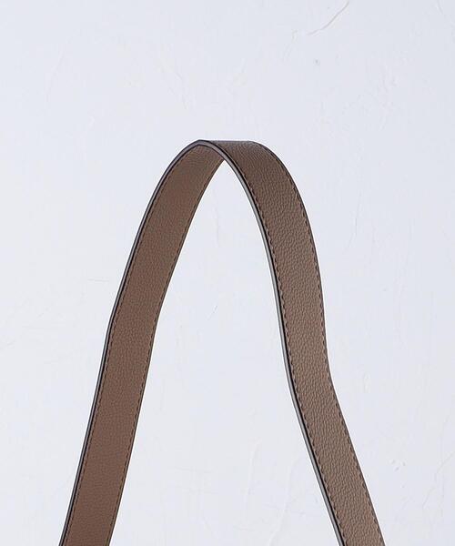 UNITED ARROWS（ユナイテッドアローズ）の「SHRINK ポケット トートバッグ（ショルダーバッグ・レディース・オフホワイト/ブラック/ベージュ・FREE）」の15枚目の写真