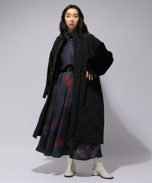 HARE（ハレ）の「ソデファーキルティングコート(HARE)（その他アウター