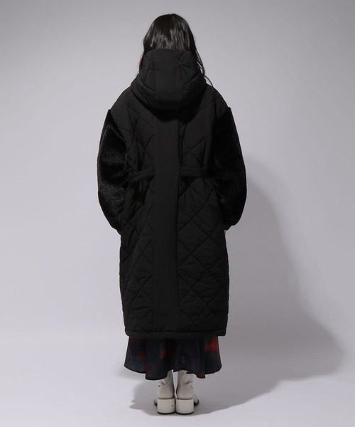 HARE ソデファーキルティングコート HARE（ハレ）の「ソデファーキルティングコート(HARE)（その他