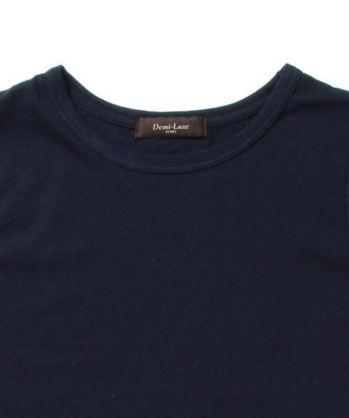Demi-Luxe BEAMS（デミルクス ビームス）の「【CLASSY.8月号掲載】Demi-Luxe BEAMS / 天竺 ノースリーブ Tシャツ（Tシャツ/カットソー・レディース・ホワイト/ライトグレー/ライトブルー/ネイビー・ONE SIZE）」の13枚目の写真