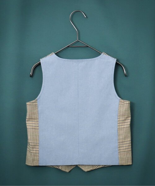 BREEZE（ブリーズ）の「フォーマルベスト（スーツベスト・キッズ・チャコール/ベージュ・100/130/90/110/120）」の9枚目の写真