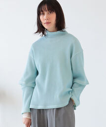 Ray BEAMS | Ray BEAMS / エルボー オープン ハイネック トップス(Tシャツ/カットソー)