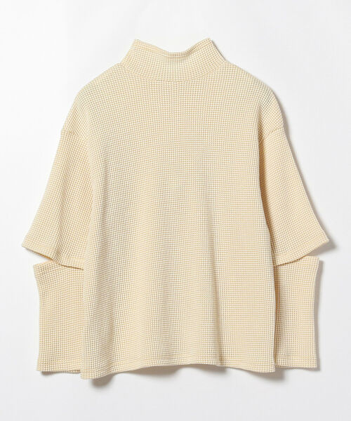 Ray BEAMS（レイビームス）の「Ray BEAMS / エルボー オープン ハイネック トップス（Tシャツ/カットソー・レディース・ホワイト系その他6/ライトブルー・ONE SIZE）」の15枚目の写真