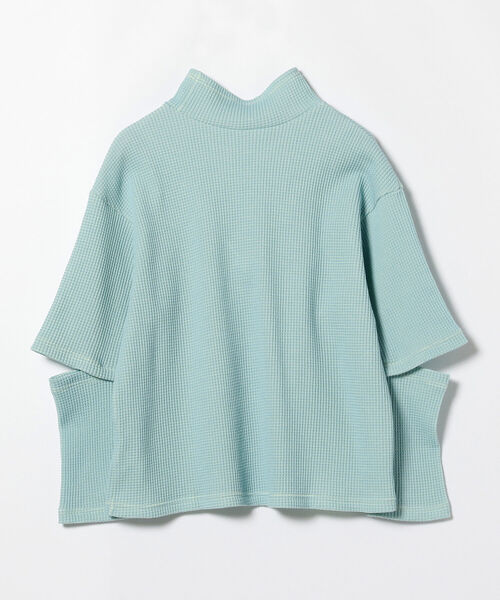 Ray BEAMS（レイビームス）の「Ray BEAMS / エルボー オープン ハイネック トップス（Tシャツ/カットソー・レディース・ホワイト系その他6/ライトブルー・ONE SIZE）」の20枚目の写真