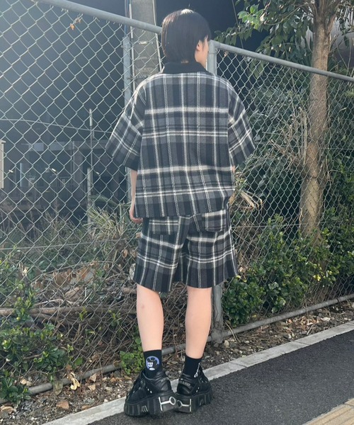 Candy Stripper（キャンディストリッパー）の「ANARCHY BEAR HALF パンツ（その他パンツ・レディース・ブラック/イエロー/レッド・2）」の5枚目の写真