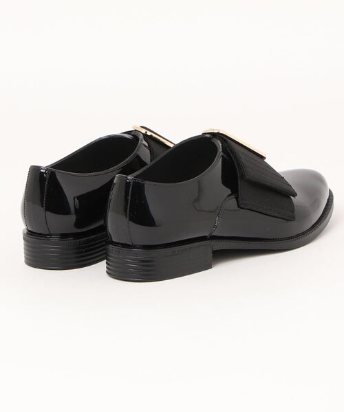 TEMPERATE(テンパレイト)の「BAKER (TEMPERATE/テンパレイト) ゴムベルト オックスフォード レインシューズ(ドレスシューズ・レディース・ブラック・38/40/36/39/37)」の2枚目の写真